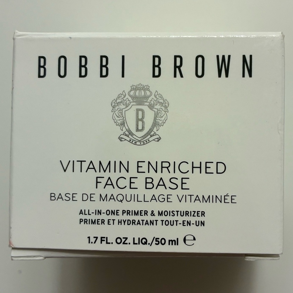 Bobbi Brown Vitamin Enriched Face Base Moisturizer & Primer - 1.7 oz, NIB - Picture 2 of 3